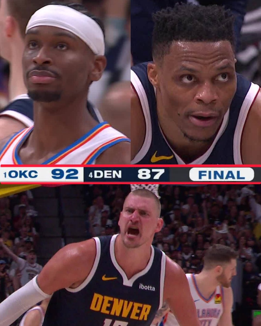 掘金挑战雷霆，高位继续保持